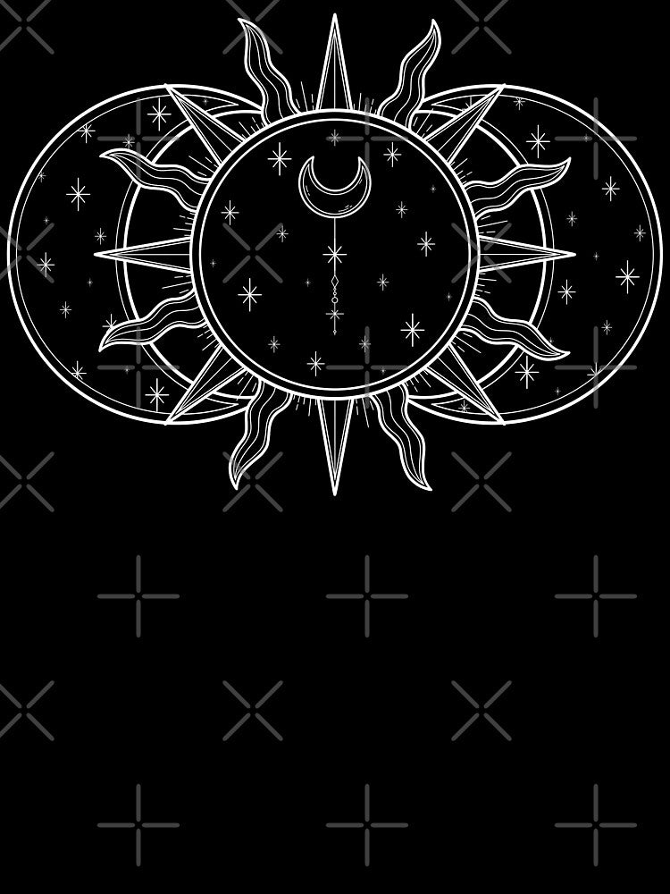 Celestial Sun and Moon and Stars by - kha -