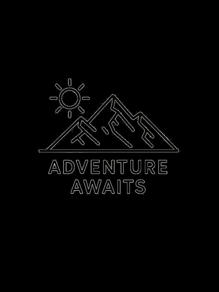 Adventure Awaits Minimalist Mountain by IgorPrzybys