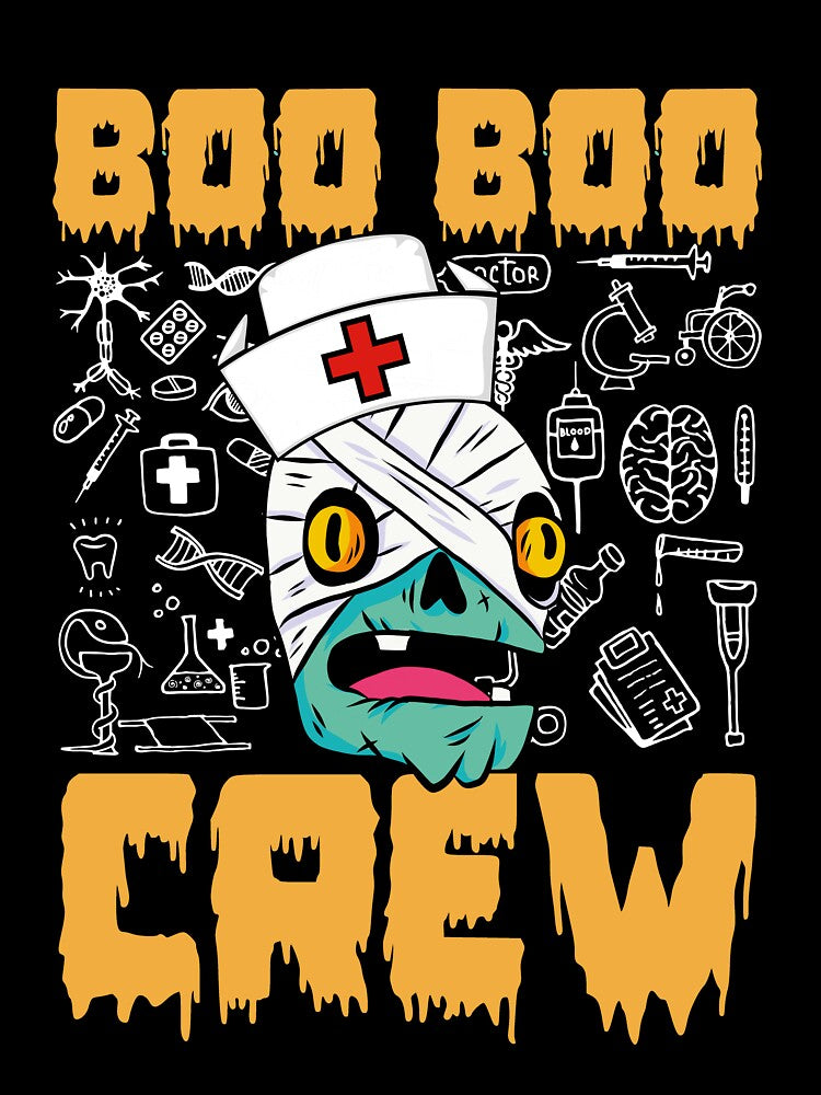 Boo Boo Crew Nurse Halloween Shirt by omgsavariya