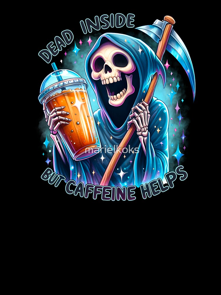 Sarcastic skeleton by marielkoks