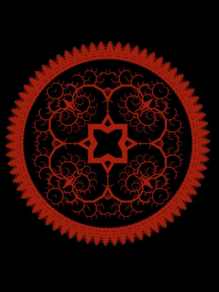 Sacred Geometry Mandala Pattern by GR-ART