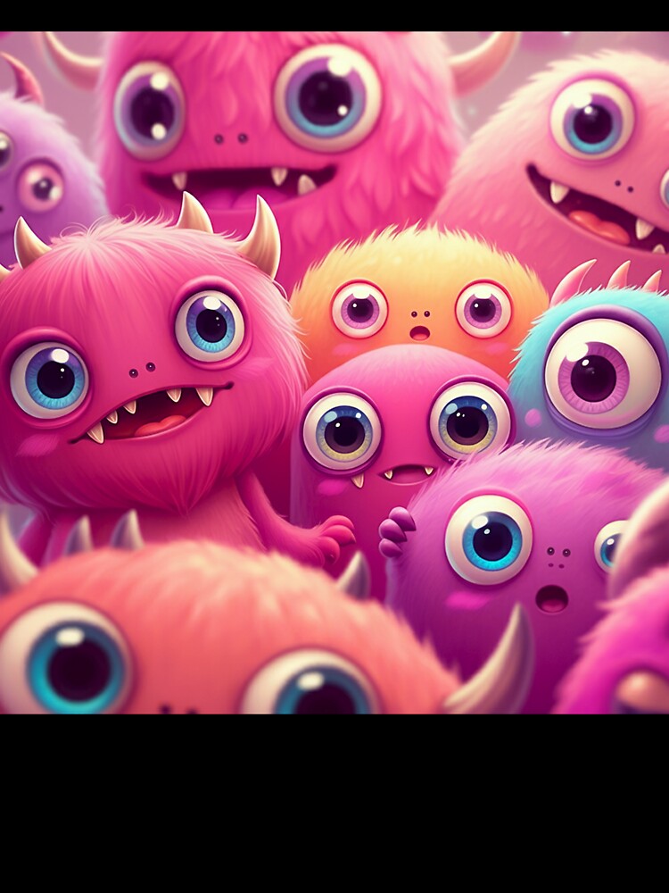 Halloween Monster Friends Selfie | Spooky Cute by PinkGoddessLove