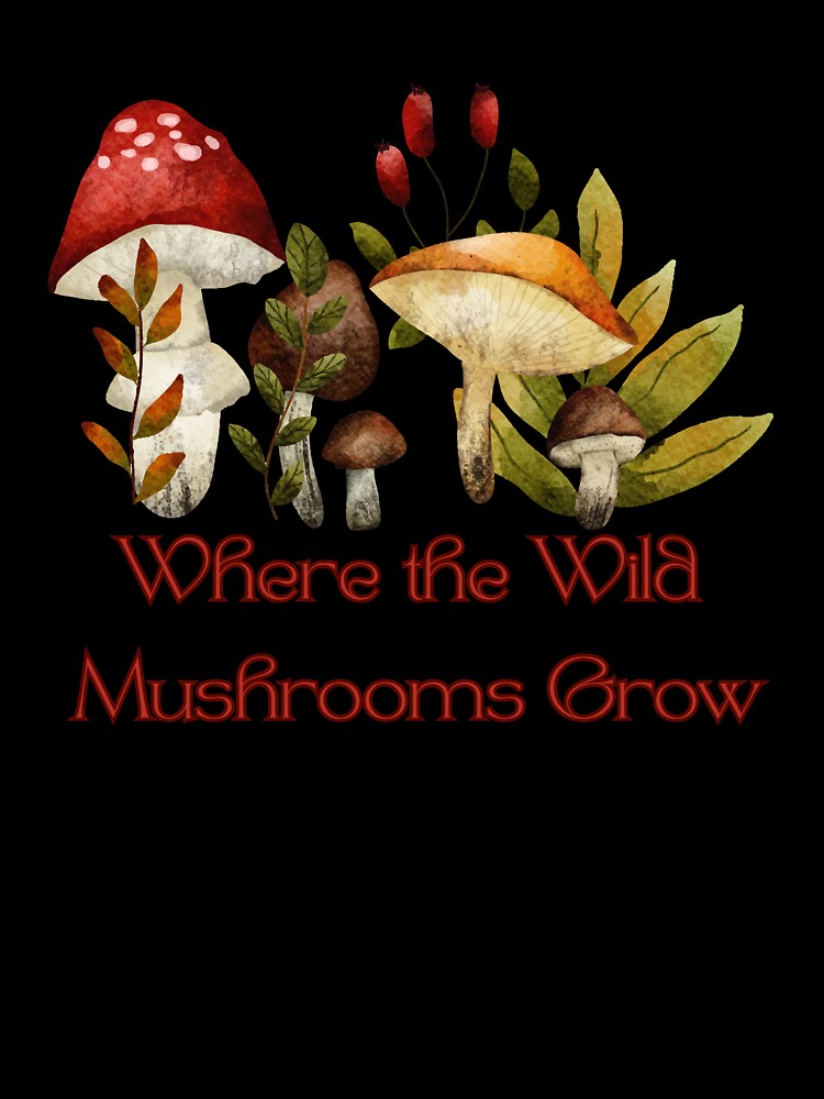 Where the wild mushrooms grow by DesertRoseDesign