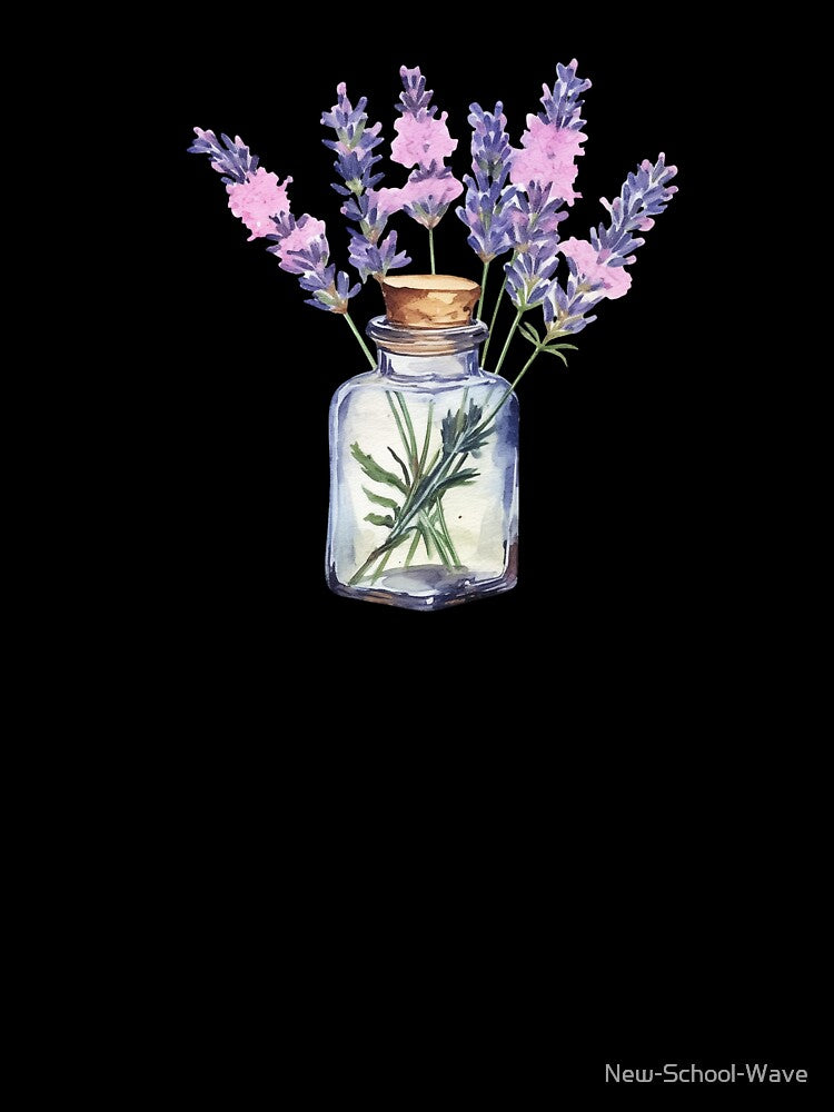 Lavender Flower In Vase by New-School-Wave
