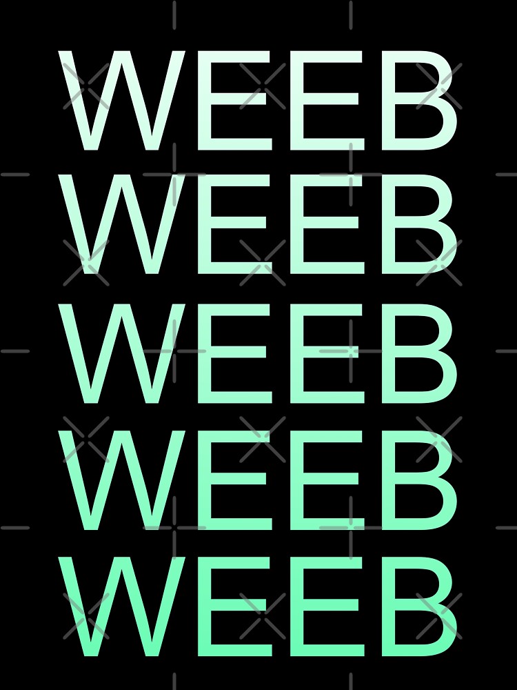 Weeb Green Text by OhMyStarling