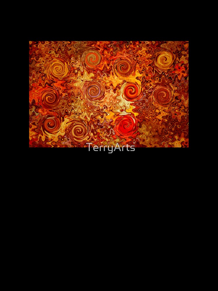 Abstract Autumn Leaves and Autumnal Hues - Colors of Autumn 12 of 12 by Beachy
