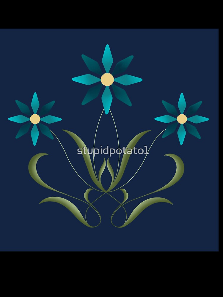 flower symmetry by stupidpotato1