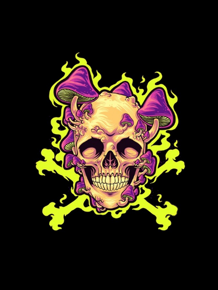 Mushroom skull by Lorande