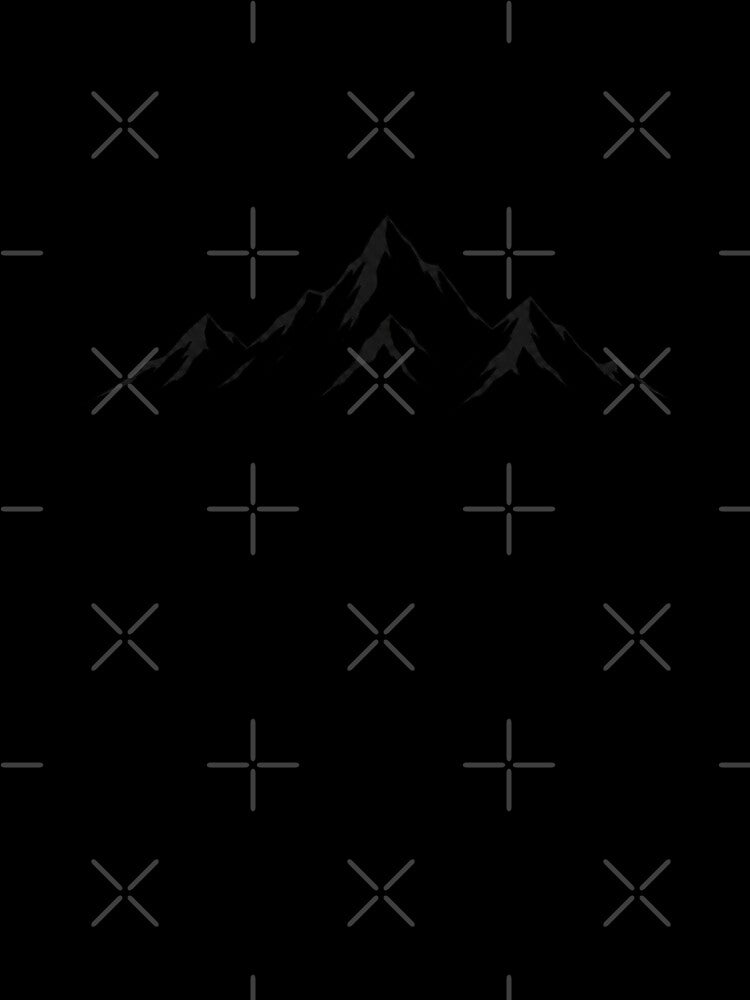 Minimal Mountain Line Art – Clean Black & White Nature Illustration | Modern Minimal Landscape Design by Sanika arts