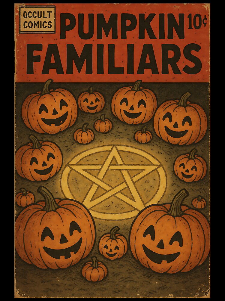 Cute Paganism: Pumpkin Familiars by bapupa