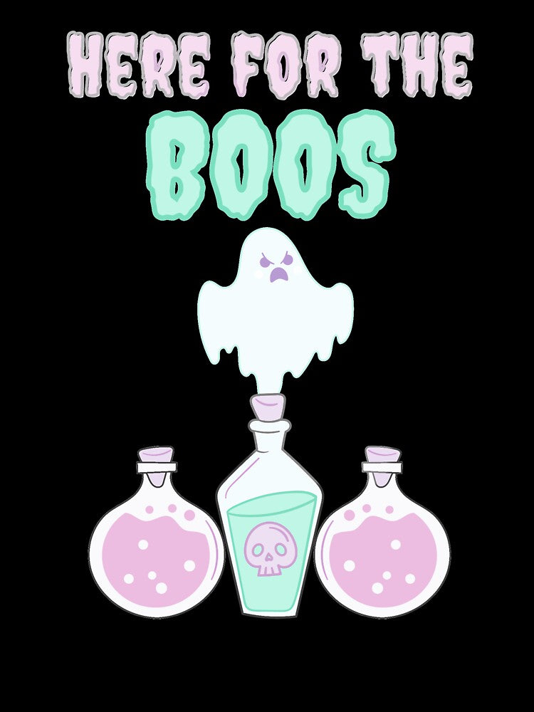 Here For The Boos - Pastel by thefinishedswan