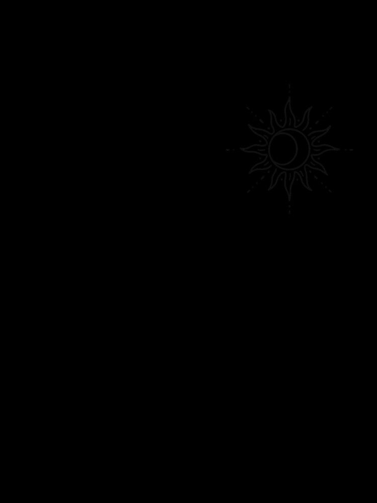 Minimalist Celestial Sun and Moon Design by Vitanity