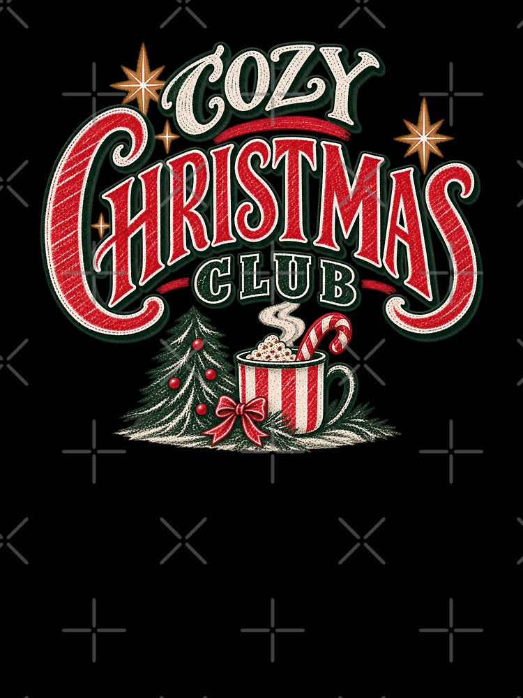 Cozy Christmas Club – Retro Vintage Christmas by SkyTastic