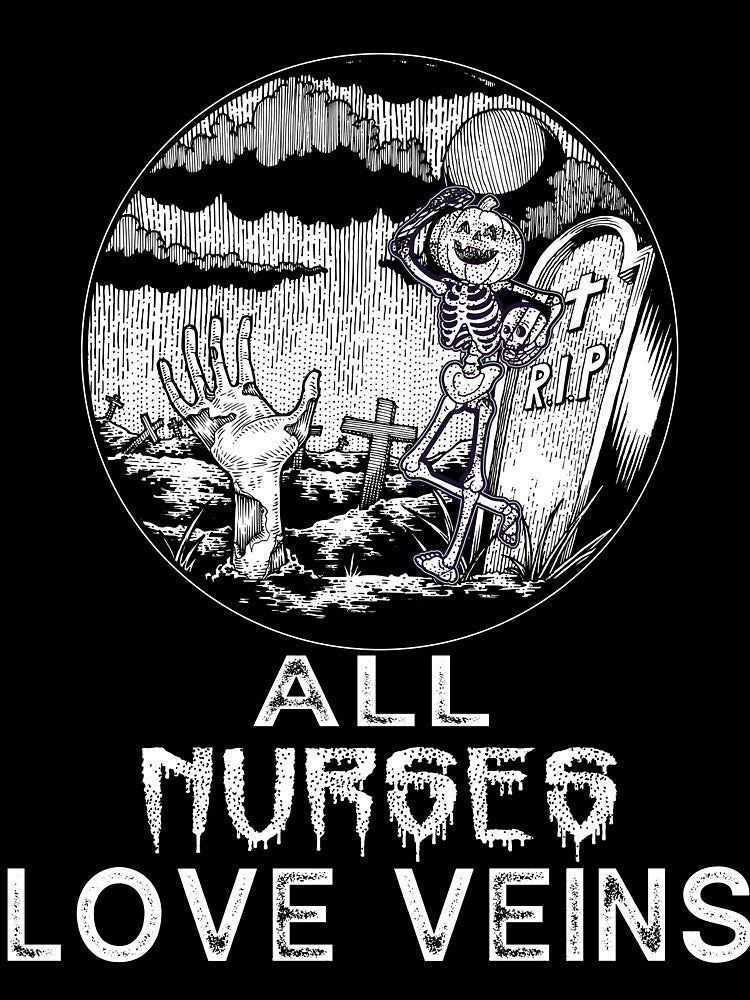 All nurses love veins for halloween nurses by imador1973