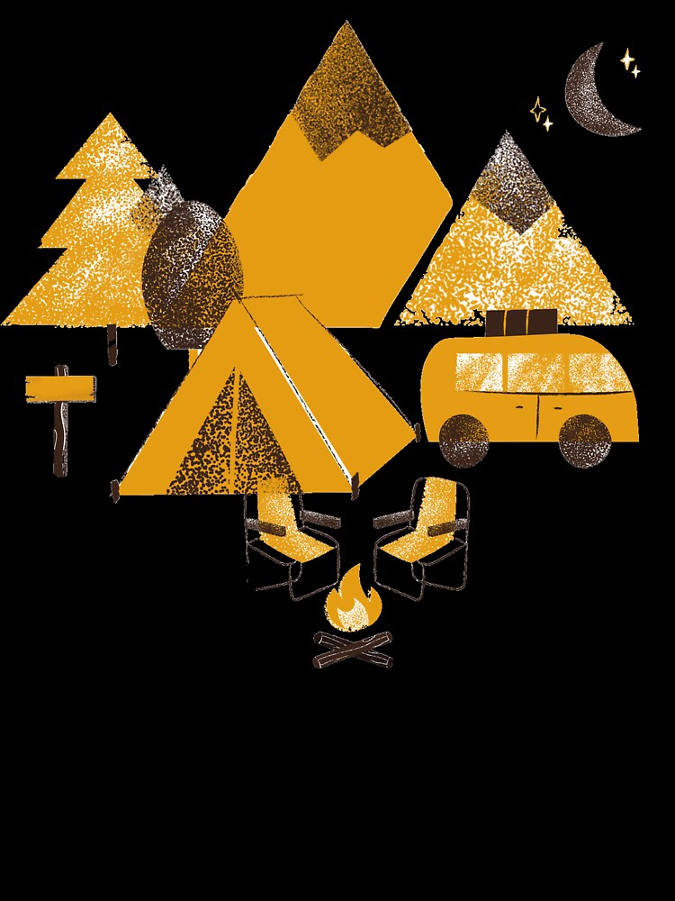Cozy Camping Adventure in the Mountains by Tik Logy