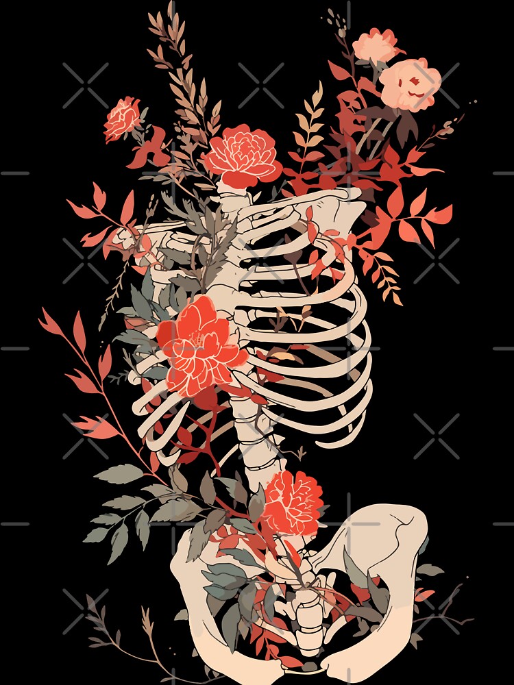 Floral Ribcage by Enyr