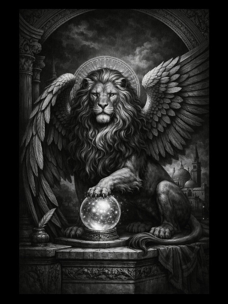 Mystic winged lion by BlueBerry45