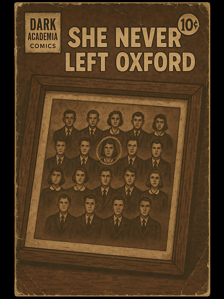Vintage Dark Academia: She never left Oxford by bapupa