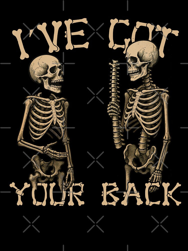 Halloween horror Skeletons Ive Got Your Back Costume by gear-posters