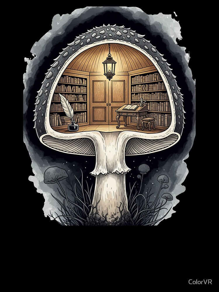 Dark Academia Mushroom by ColorVR