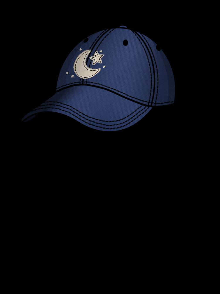 Moon & Stars Dad Hat by honeybeepaper