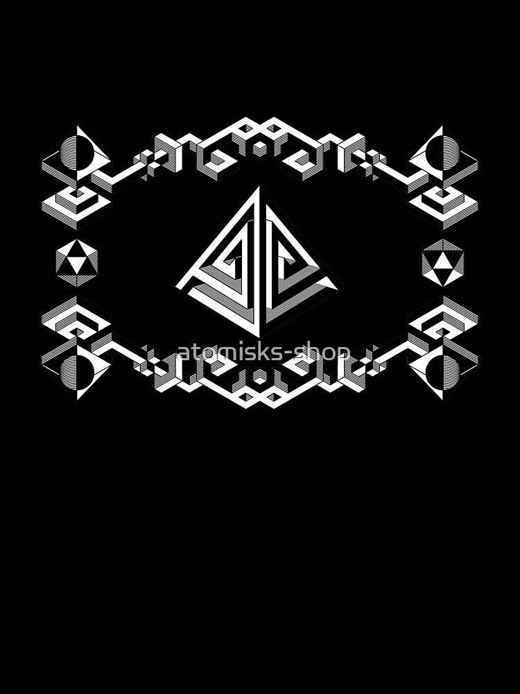 hollow pyramid system by atomisks-shop