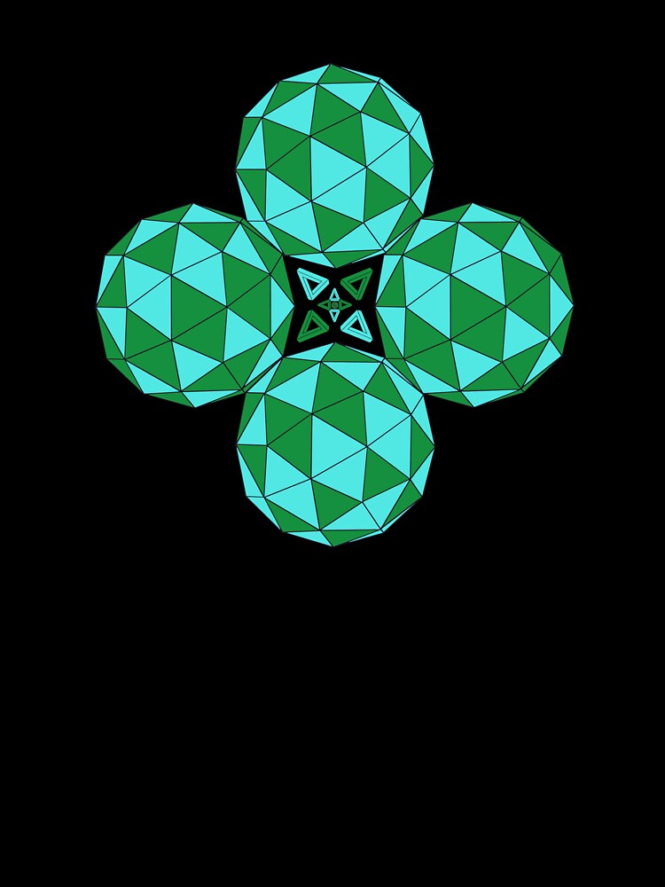 Icosahedron Star (G&T) by createVisions