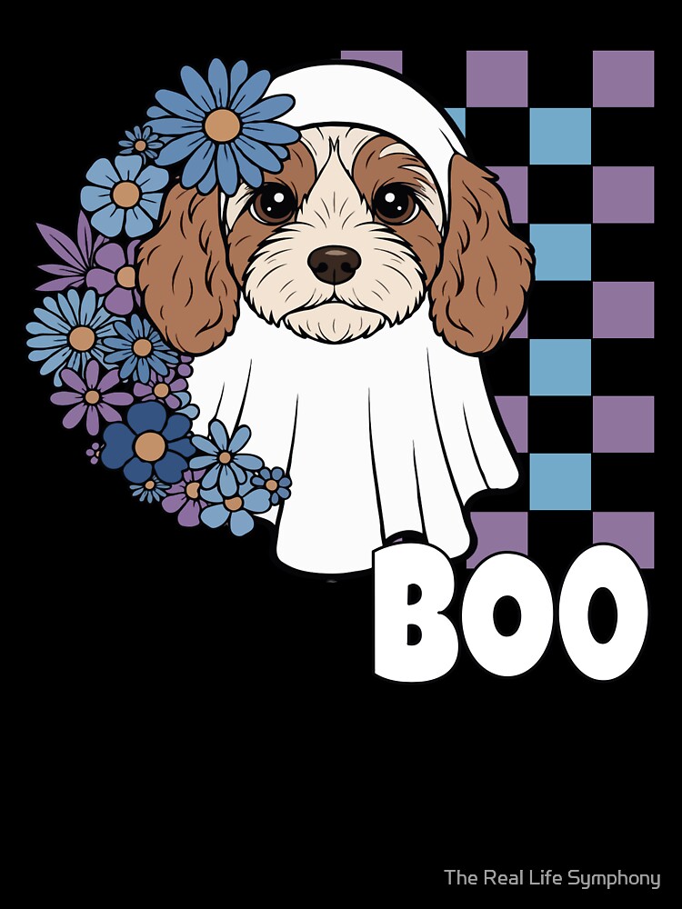 Cockapoo Ghost Dog – Cute Halloween Boo by The Real Life Symphony