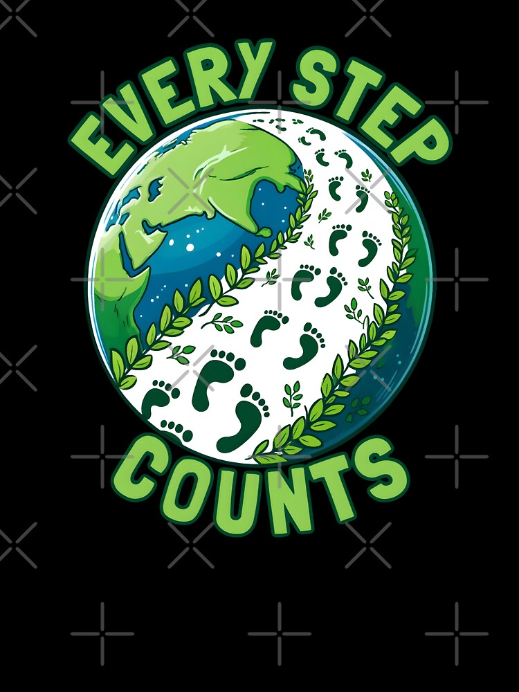 Every Step Counts - Eco Action Footprints Climate awareness. by Unitepeople