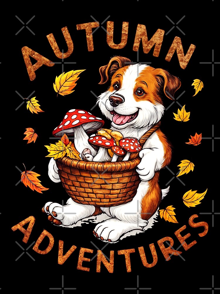 AUTUMN ADVENTURES Brown Basket by SplashTastic