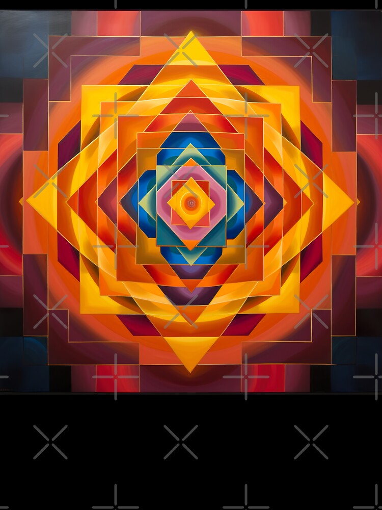 Sacred Yantra Mandala by Yogimeister