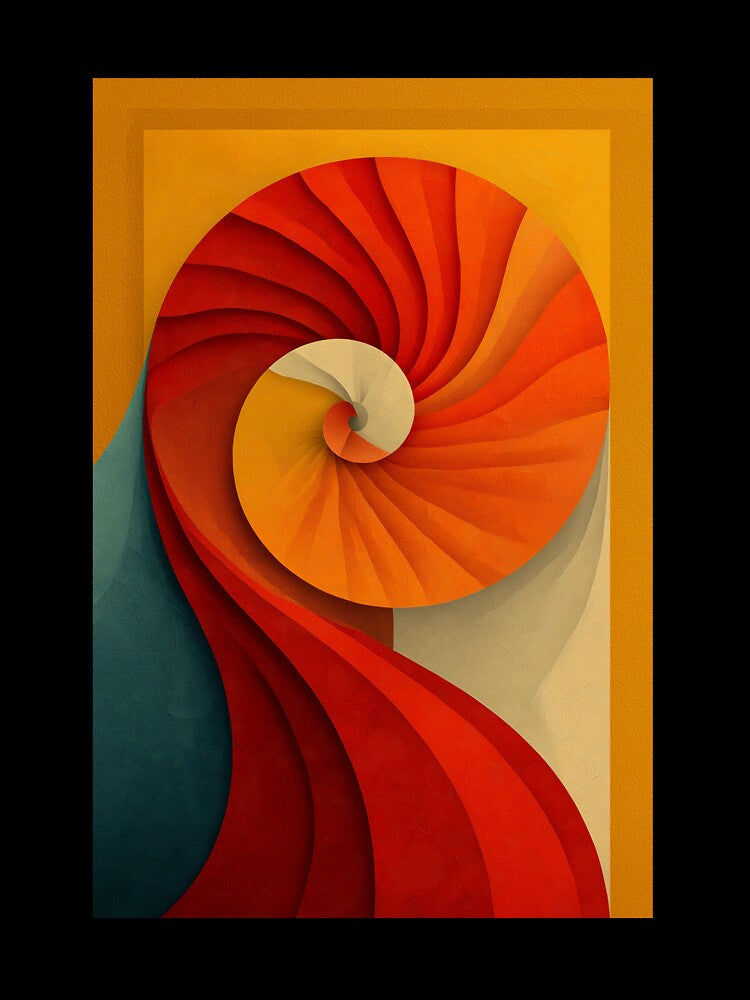 Rainbow Fibonacci Waves by InnerByJonas
