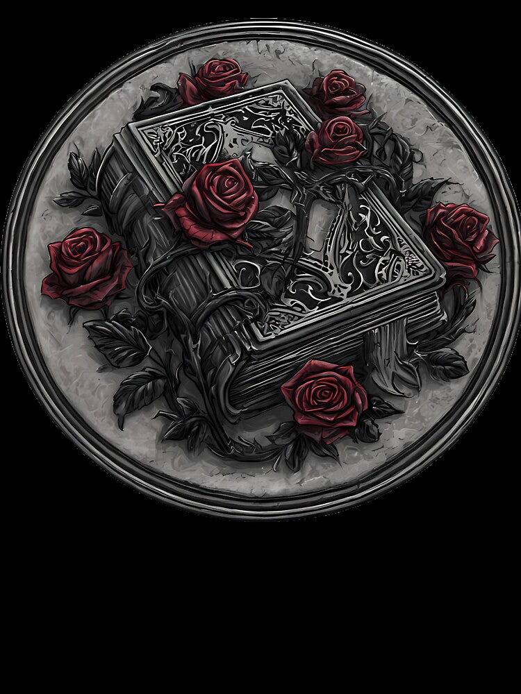Gothic Grimoire Medallion by IllumeInk
