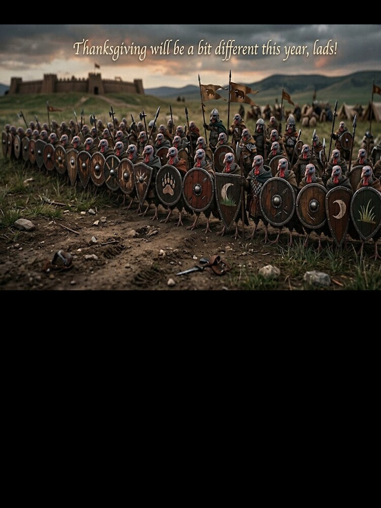 Turkey shield wall by GAWPAWshop