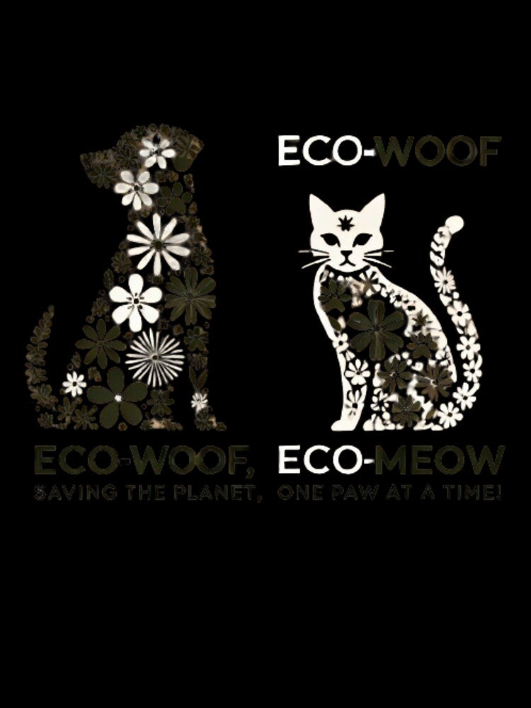 Eco-Friendly Pets with Floral Earth-Saving Message by yuxin2009