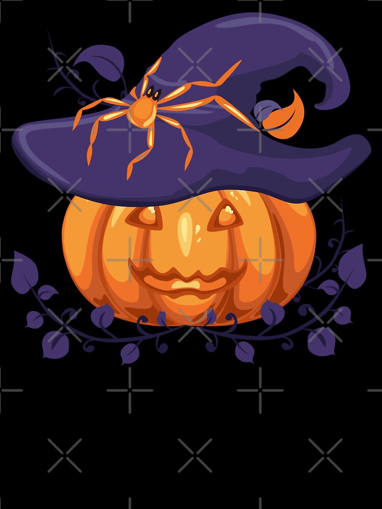 Pumpkin Scene Halloween Classic T-Shirt by olenapetol
