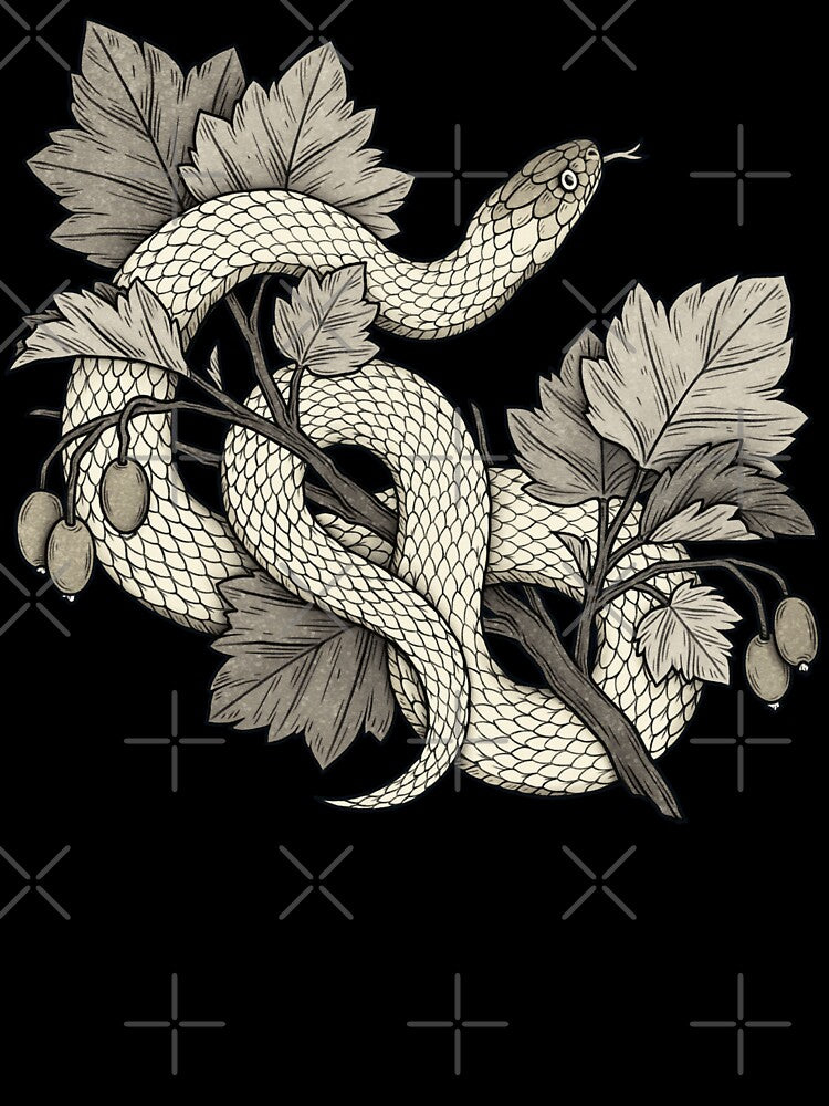 Curious snake on a branch by Veymoth