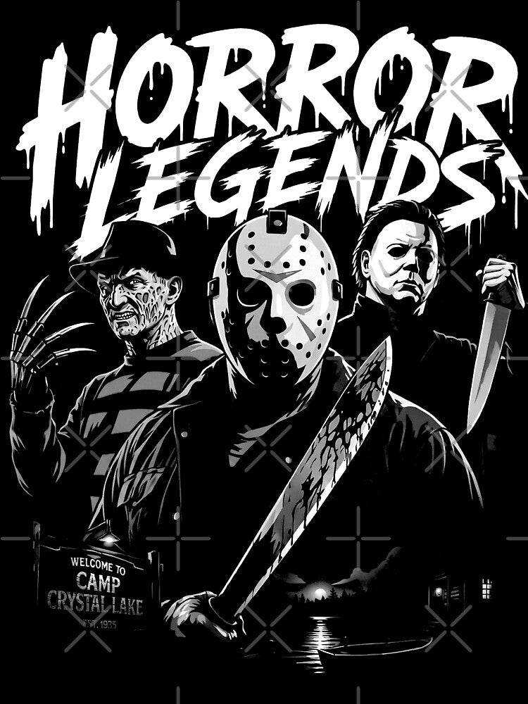 Classic Horror Legends Slasher Nightmare Villains by Coldink