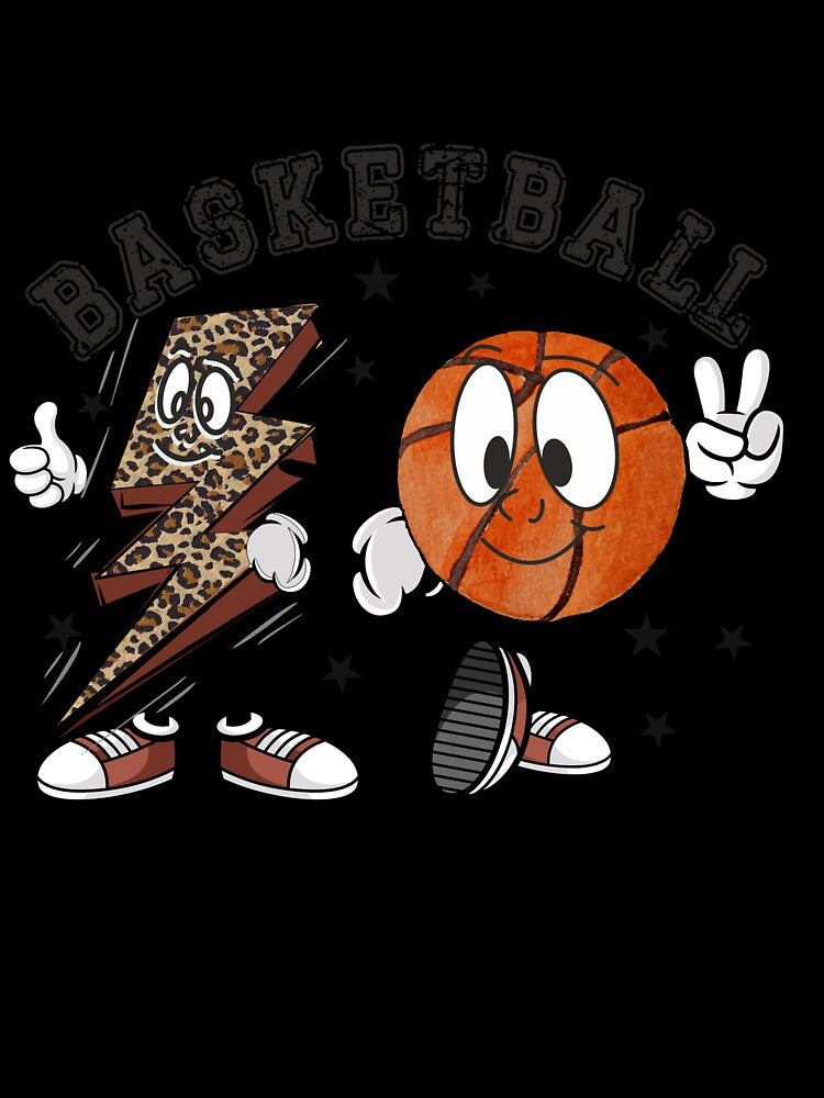 Basketball Lighting Bolt, Leopard Basketball Mama, Sublimation Design Downloads, Basketball Mom PNG, Basketball Mama PNG, Basketball Shirt Design by Peerda