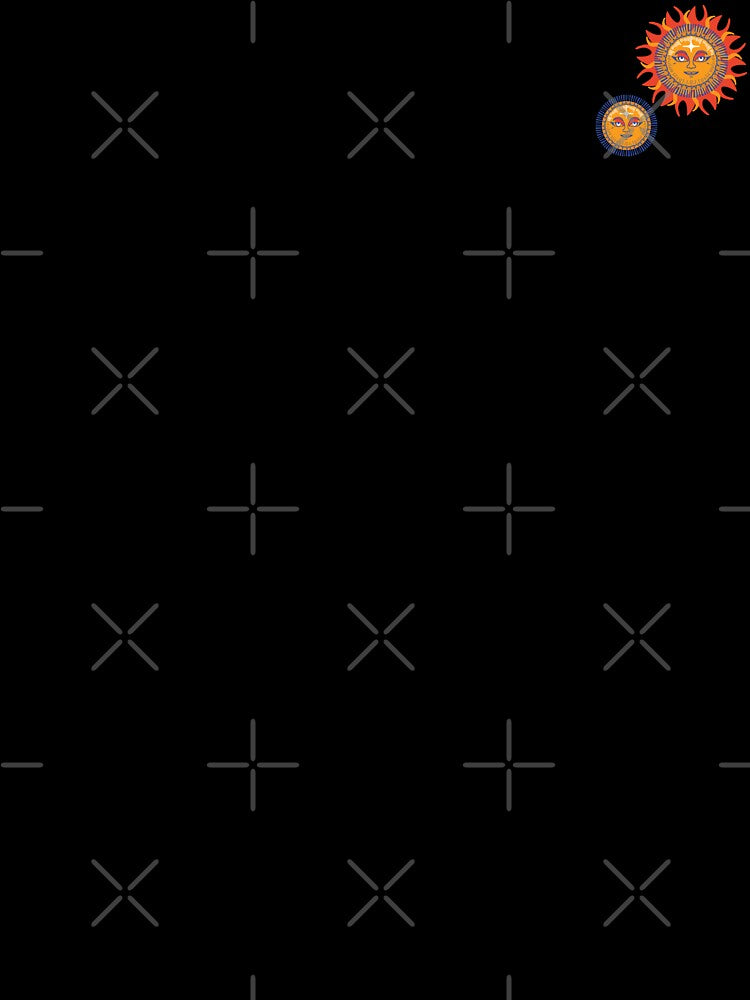 Moon and sun pattern by HarridanCreates