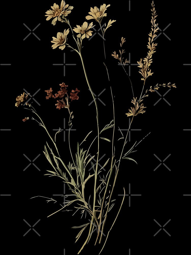 Vintage Minimalist Plants by Enyr