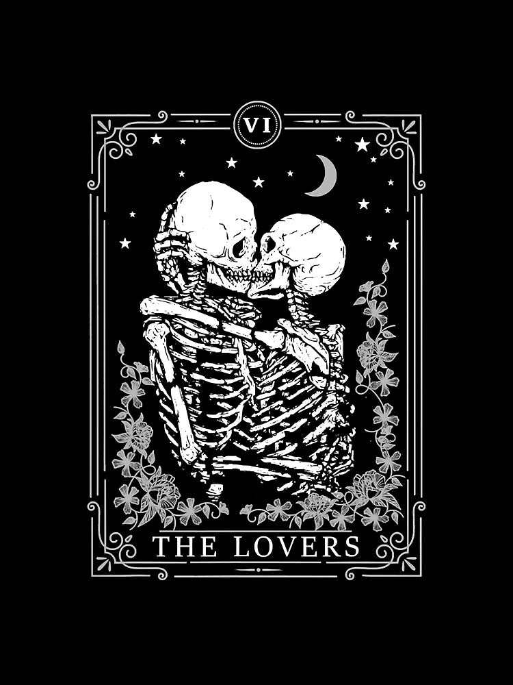The Lovers Vintage Tarot Card Splendid by YesterDayCheck