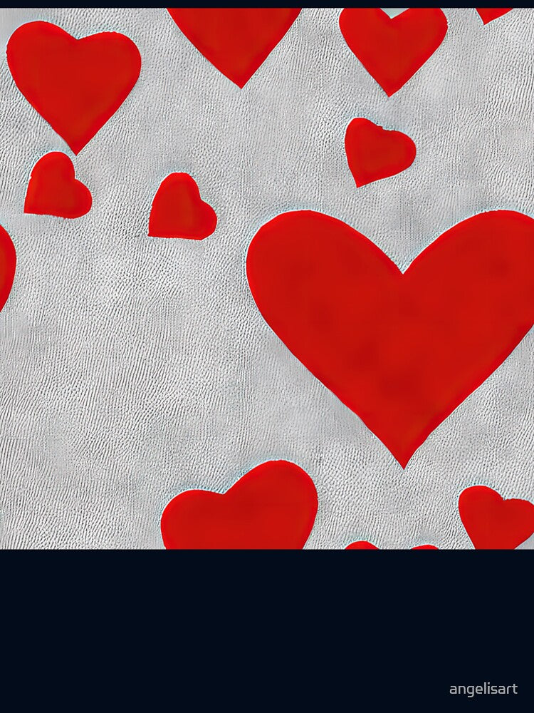 Seamless pattern of hearts No1 by angelisart