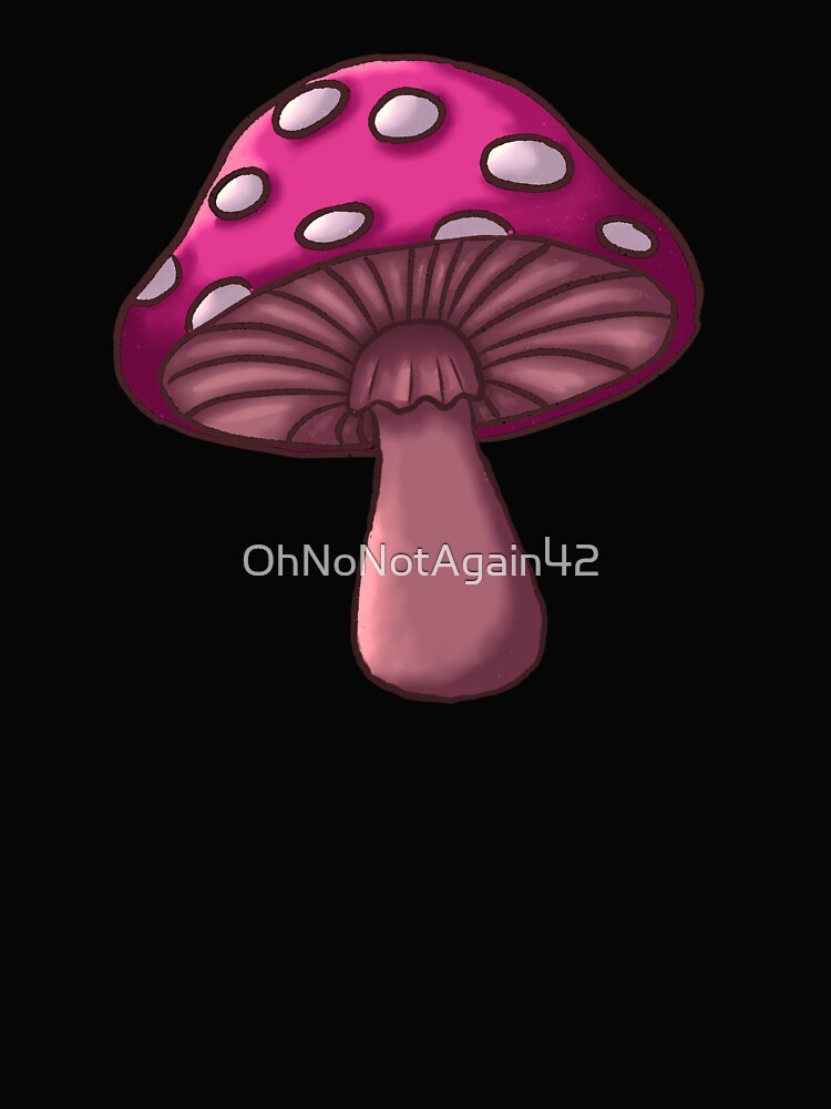 Midnight mushroom - Amantia Muscaria - dark fairytale by OhNoNotAgain42