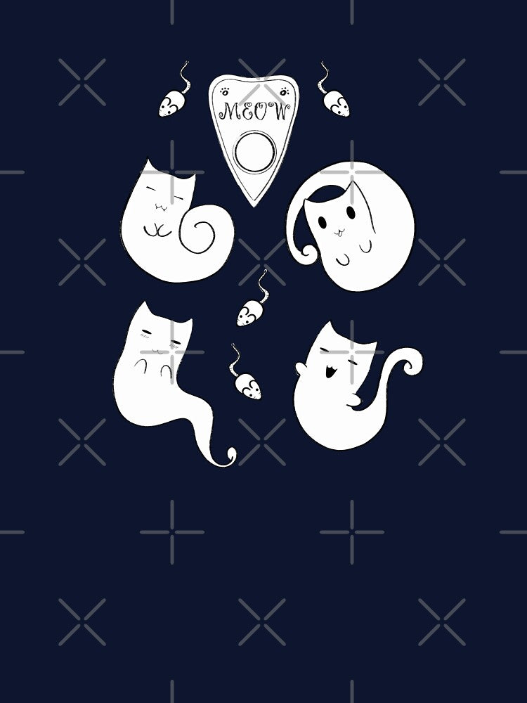 Ghost Kitties by JuliaMaceArt