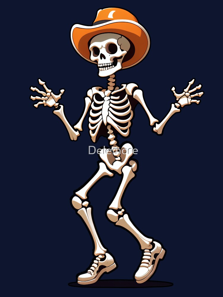 Groovin' Mr. Bones by Delemore Art