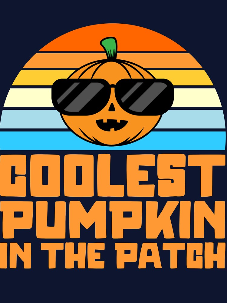 Coolest Pumpkin In The Patch Kids Boys Toddler Halloween Gear by DynamicDesign