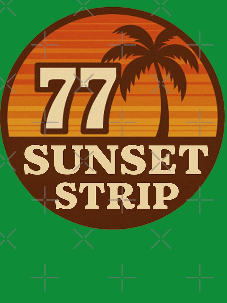 77 Sunset Strip Summer Vintage T-Shirt – Retro California Beach Style – Women Gift – Classic LA Design by VG FASHION DESIGNS