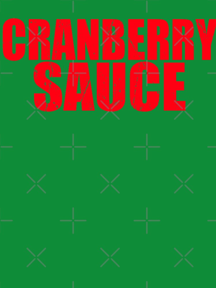 Cranberry Sauce Tree Simple Christmas T Shirts Cute Funny Christmas T Shirt Gift For X Mas Holiday by arcadetoystore