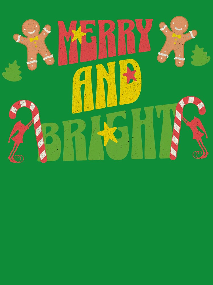 Merry And Bright by LevelUpTeeCo